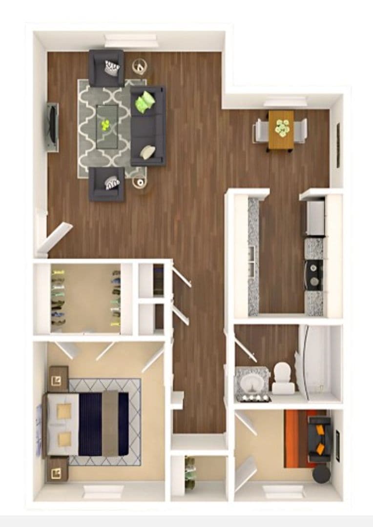 Arlington Apartment: 1605 S Cooper St