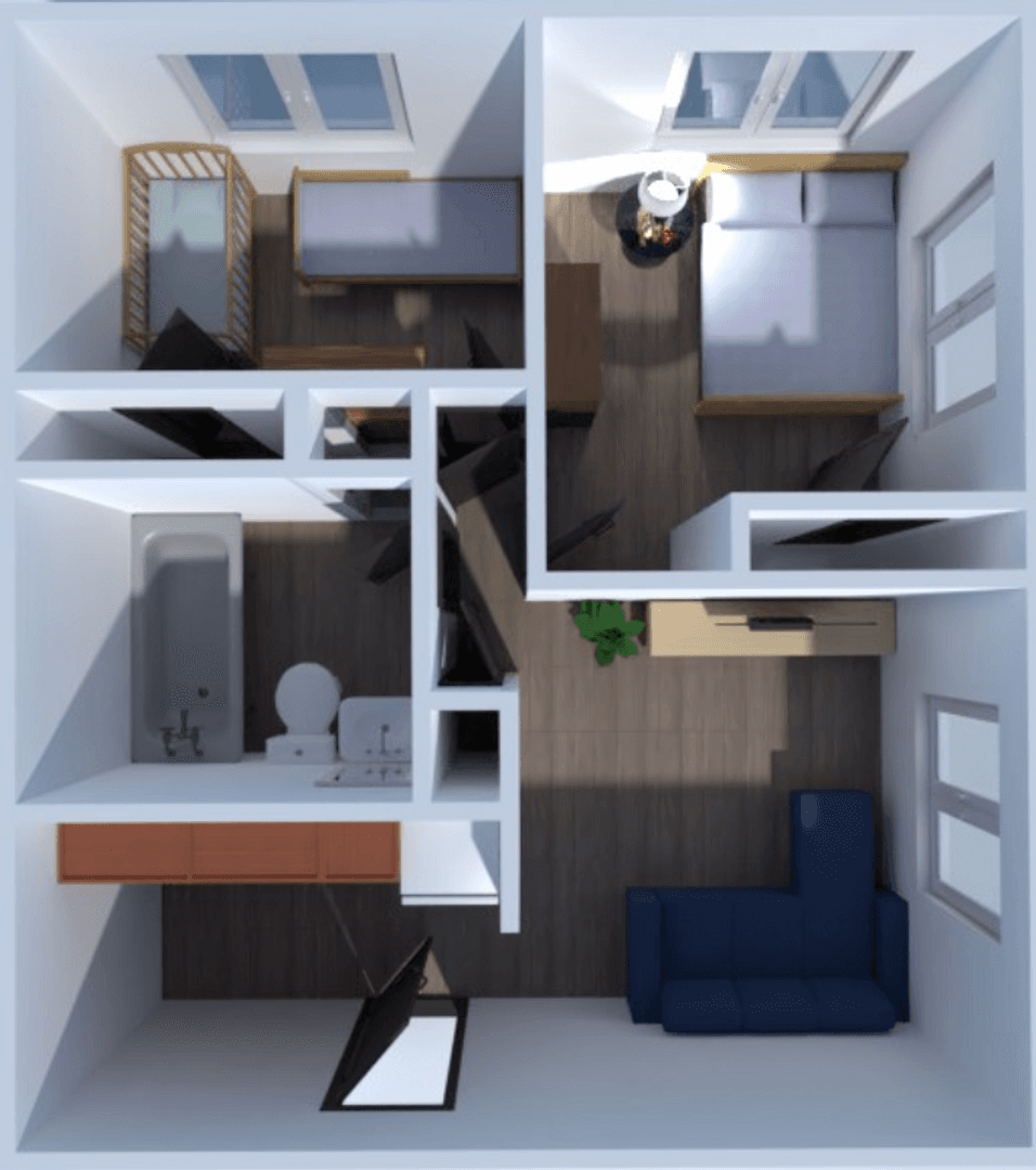Des Moines Apartment: 1216 E Seneca Avenue 6