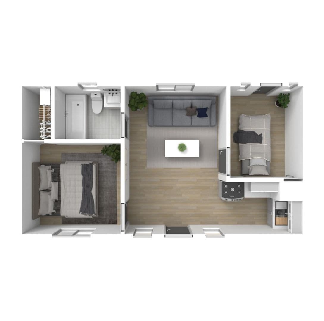 Los Angeles Apartment: 2035 W Martin Luther King Jr. Blvd