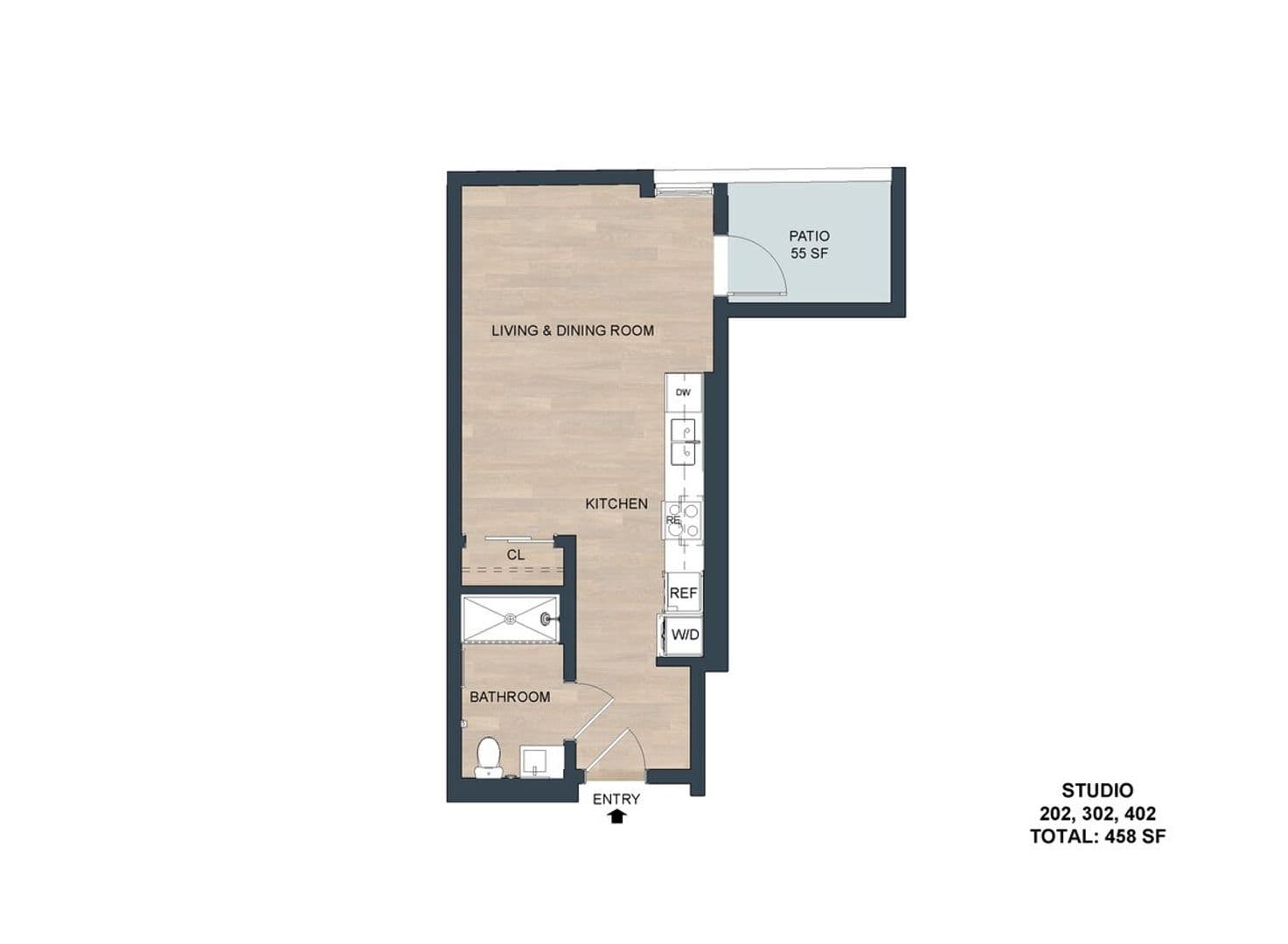 Los Angeles Apartment: 1233 S. Dunsmuir Avenue