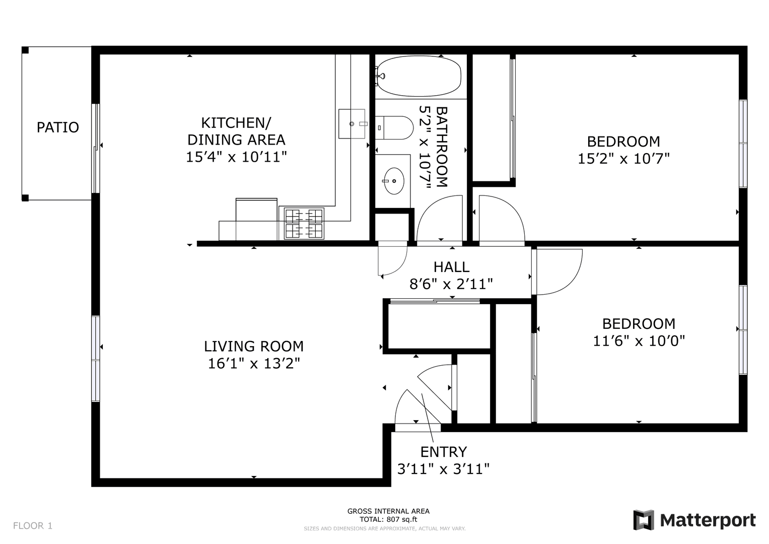 Portland Apartment: 6061 N Fessenden ST.