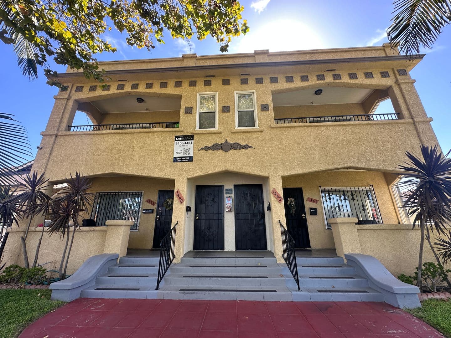Los Angeles Apartment: 1458-1464 W. 45th St.