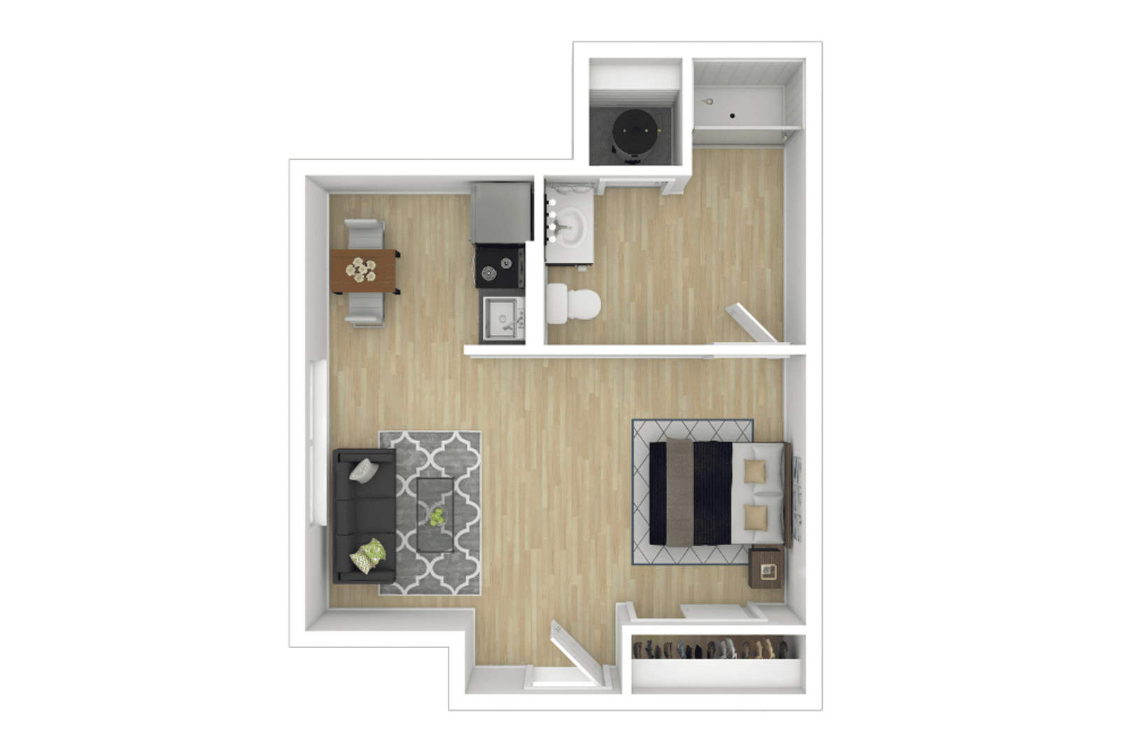 Columbus Apartment: 40 W. 3rd Ave
