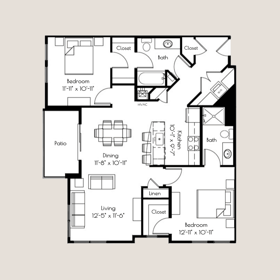 Madison Apartment: 8310 Globe Dr