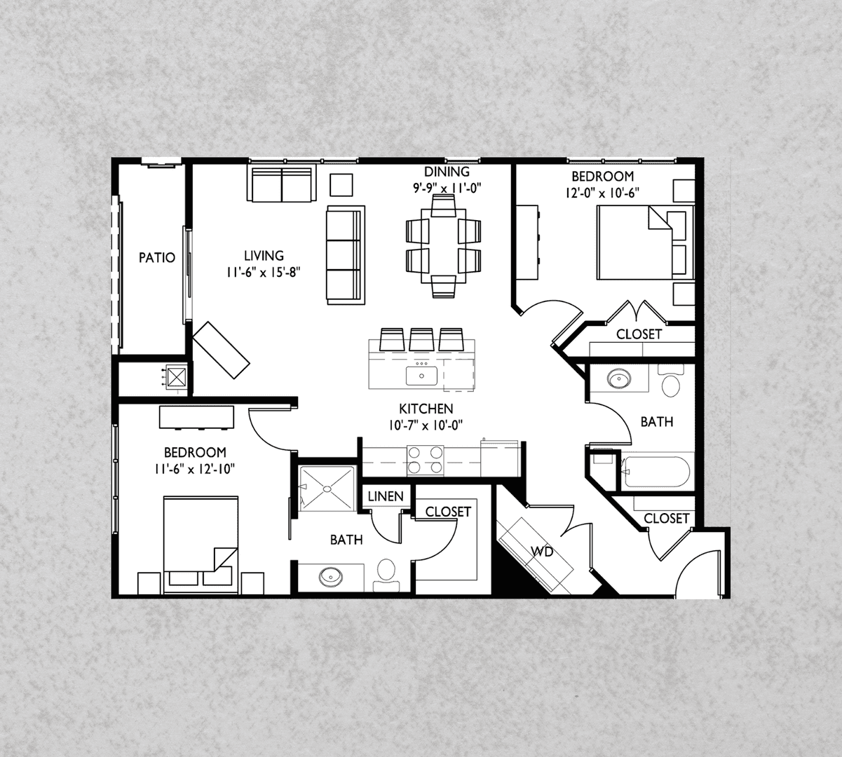 Middleton Apartment: 1690 Aspen Commons