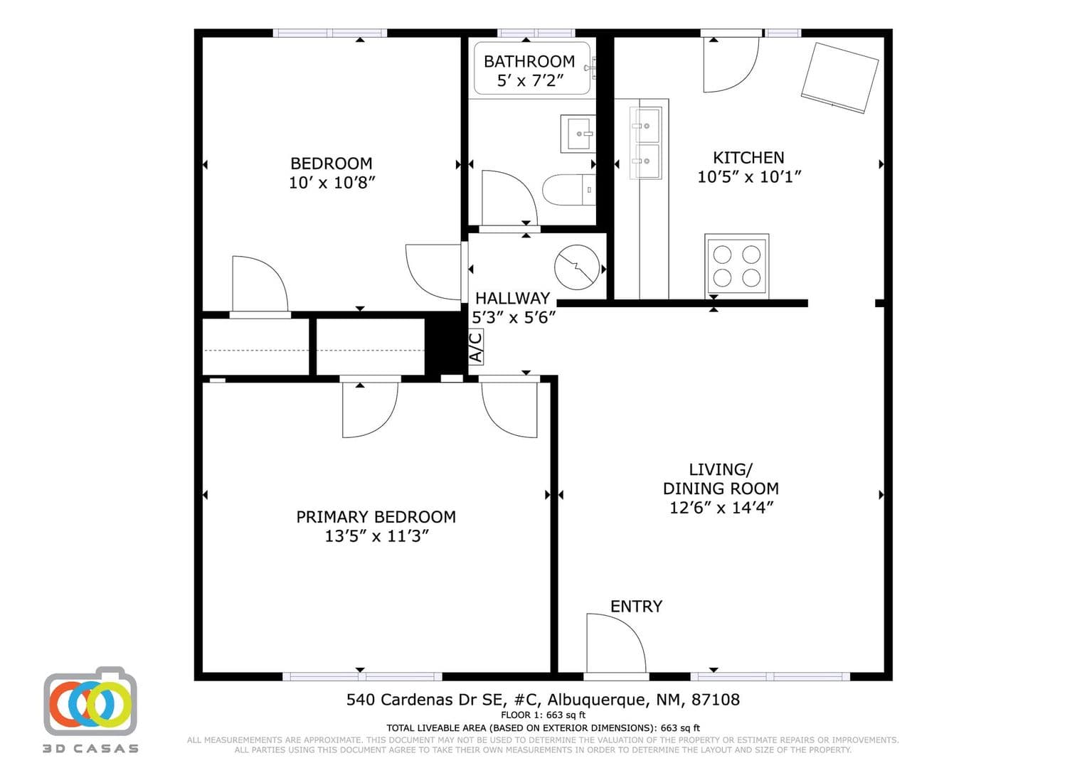 Albuquerque Apartment: Z540 Cardenas Dr SE