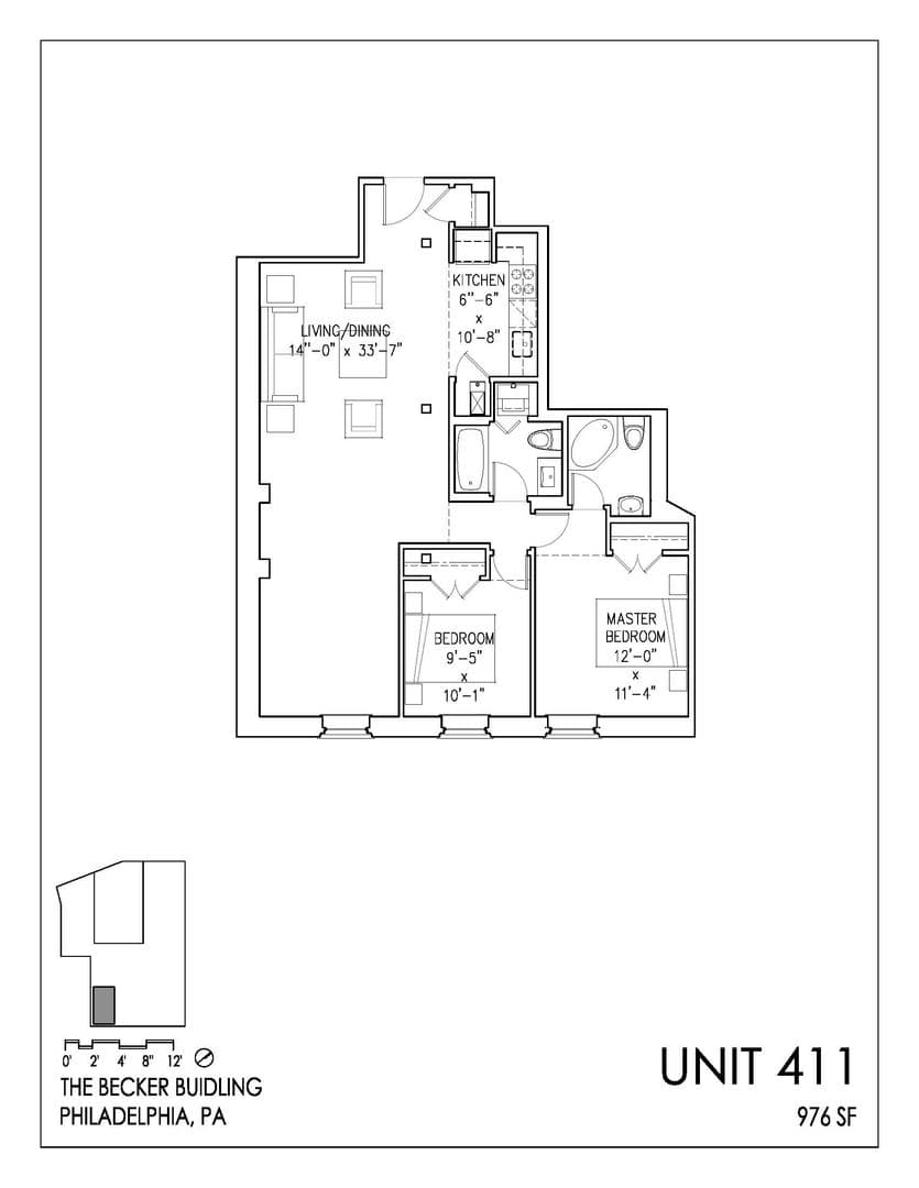 Philadelphia Apartment: 1151 N 3rd St.