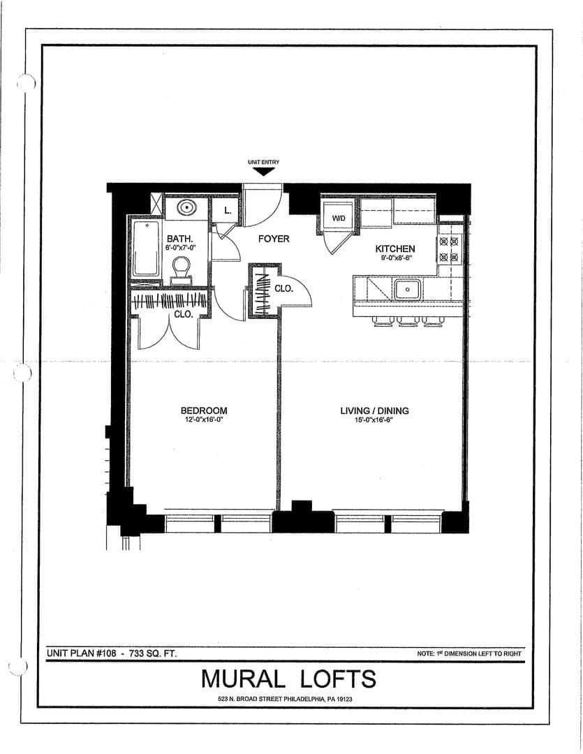 Philadelphia Apartment: 523 N Broad Street