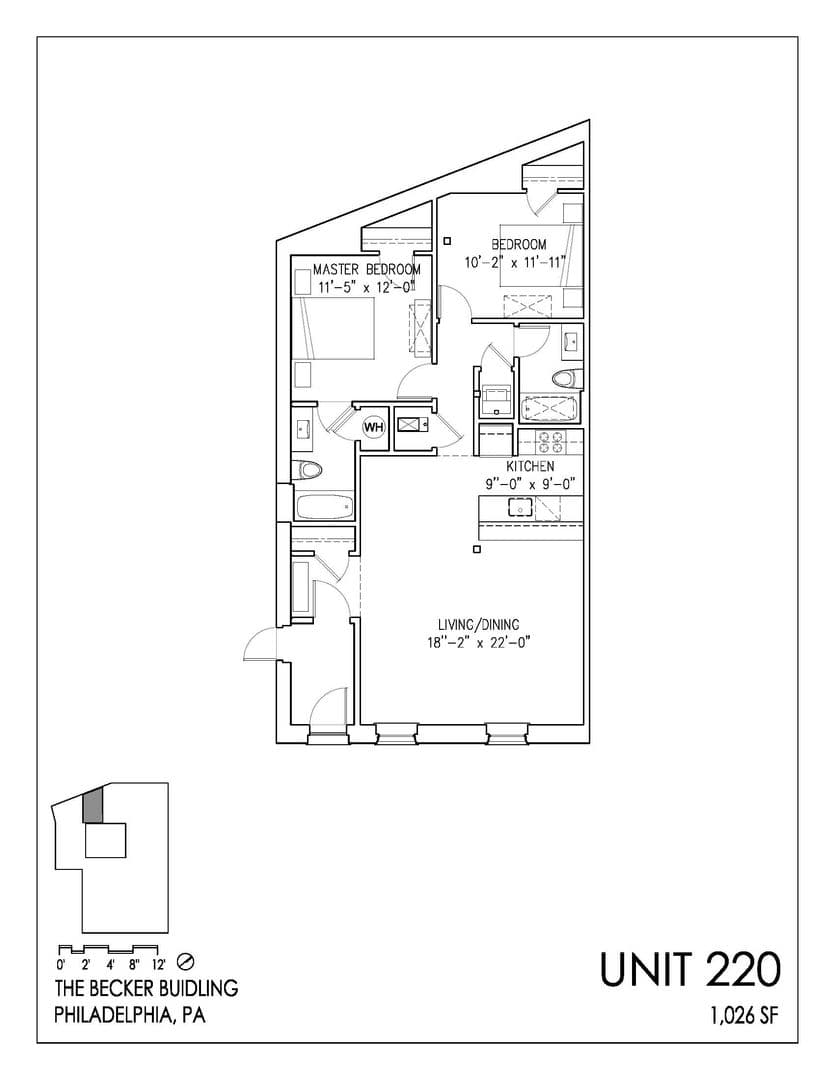 Philadelphia Apartment: 1151 N 3rd St.