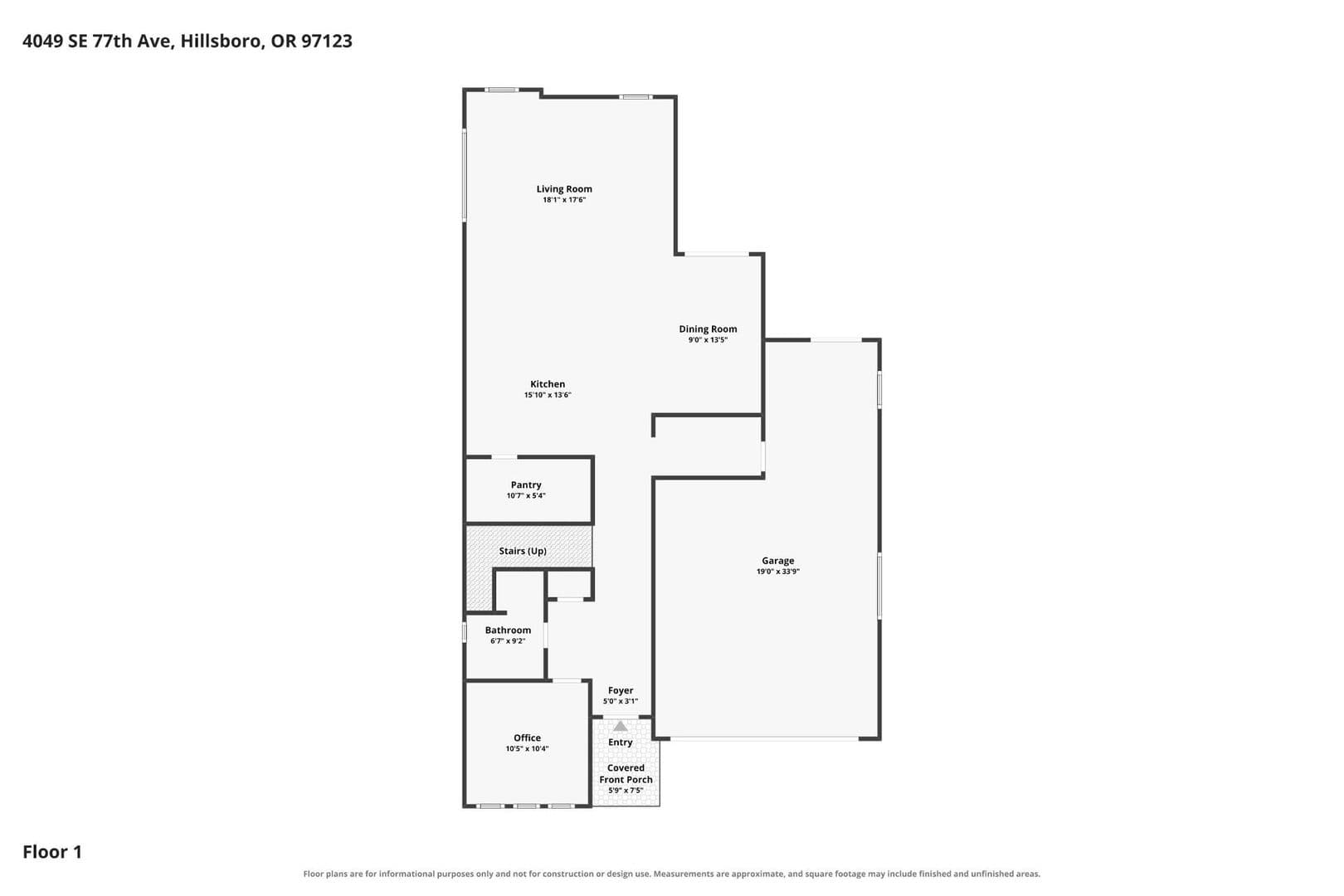 HILLSBORO House: 4049 SE 77TH AVE.