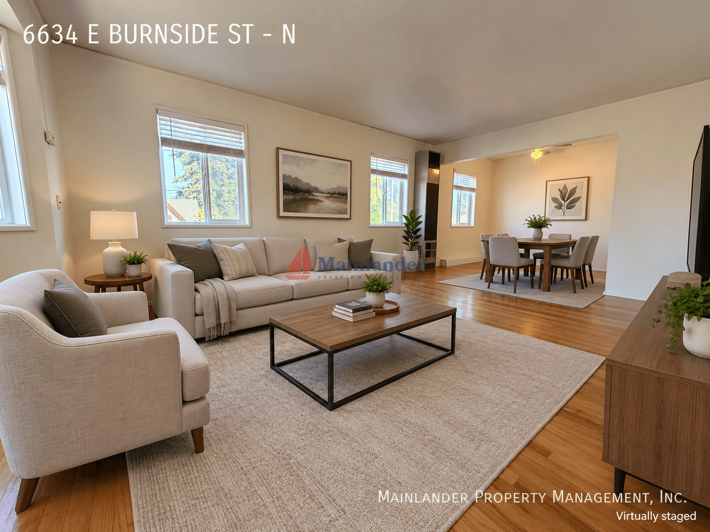 PORTLAND Apartment: 6634 E BURNSIDE #A-N