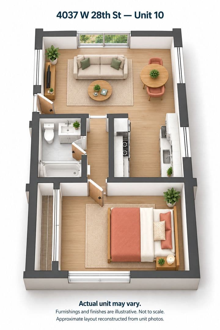 Los Angeles Apartment: 4037 W. 28th St