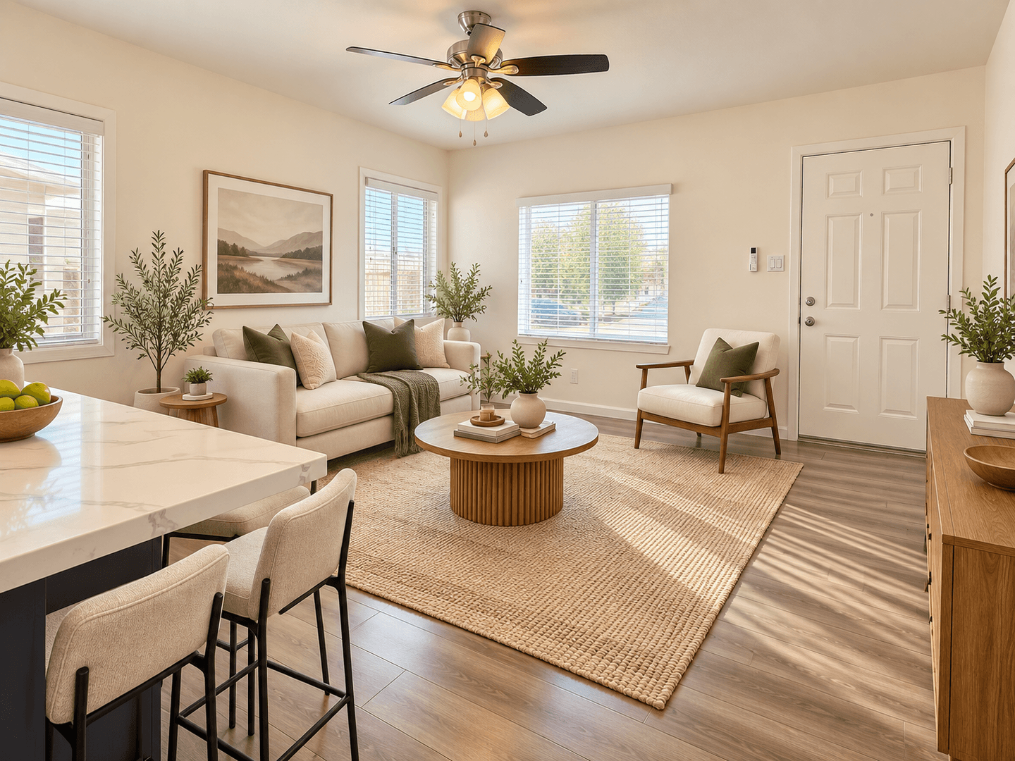 Los Angeles Apartment: 6405 - 6411 1/2 8th Ave