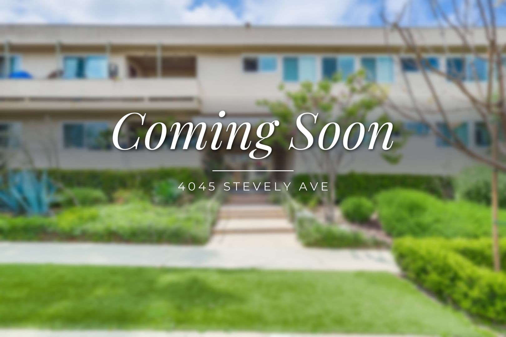 Los Angeles Apartment: 4045 Stevely Ave
