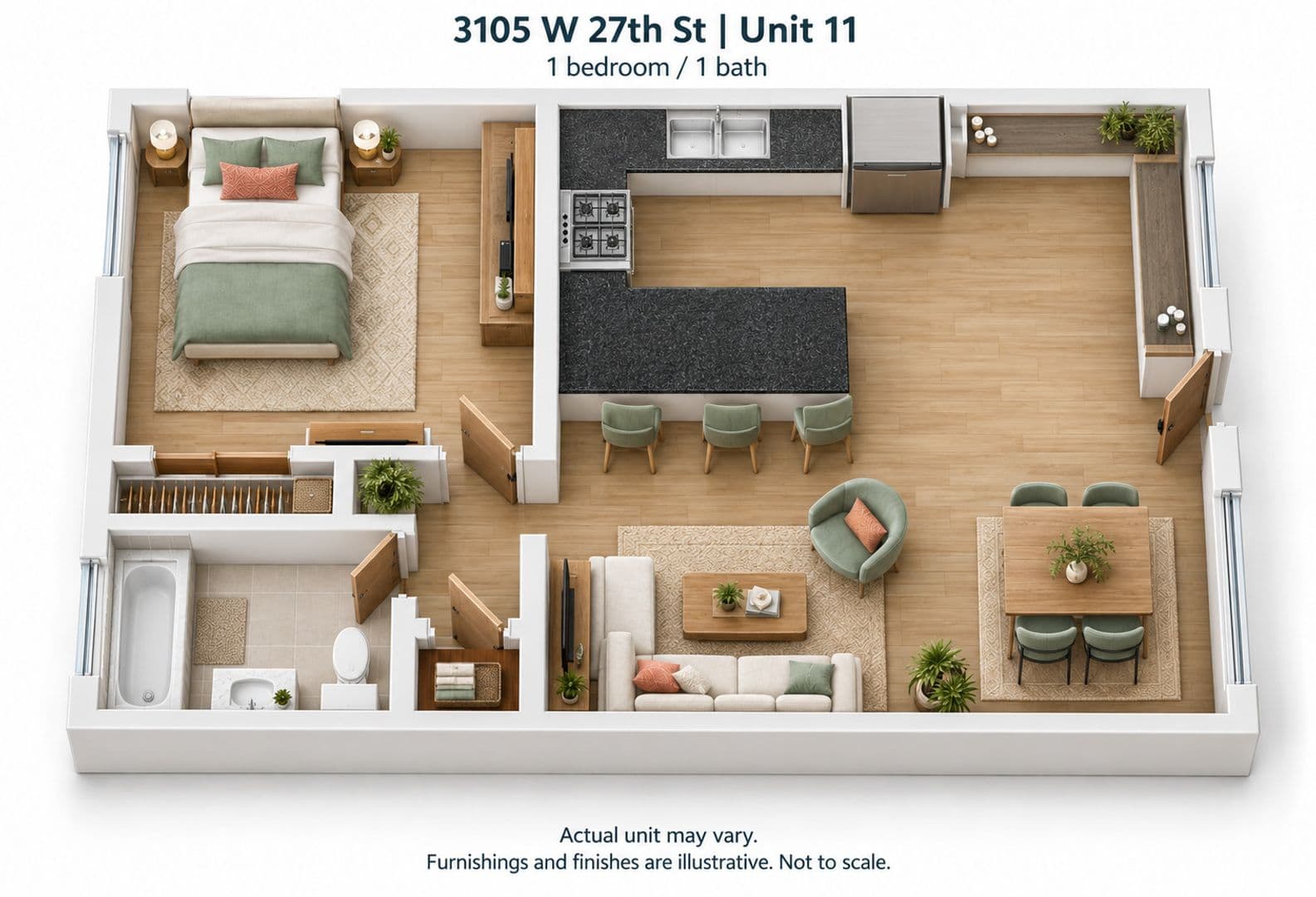 Los Angeles Apartment: 2675 Arlington Ave & 3105 W 27th St