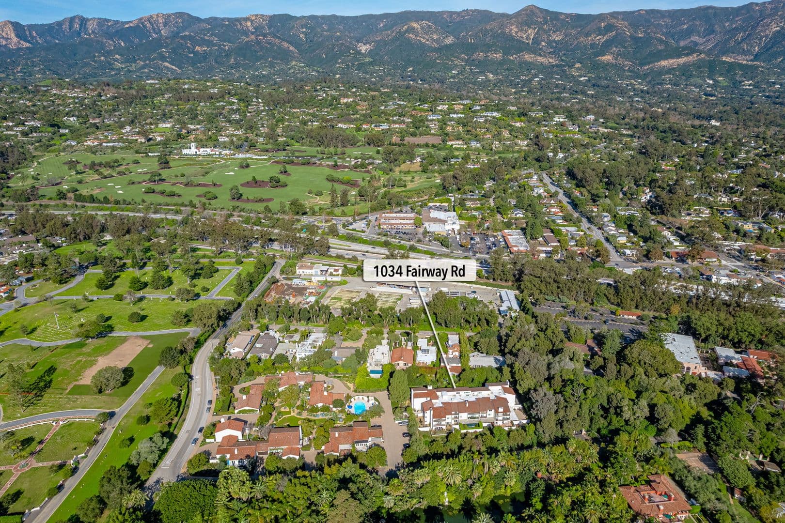 Montecito House: 1034 Fairway Road