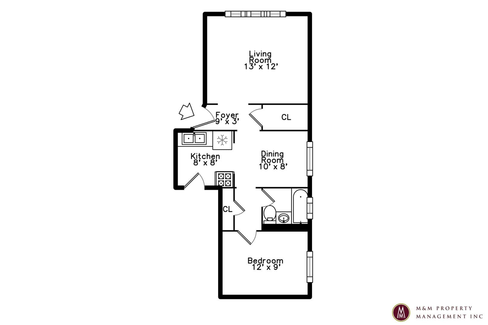 Oak Park Apartment: 1010 N. Blvd.
