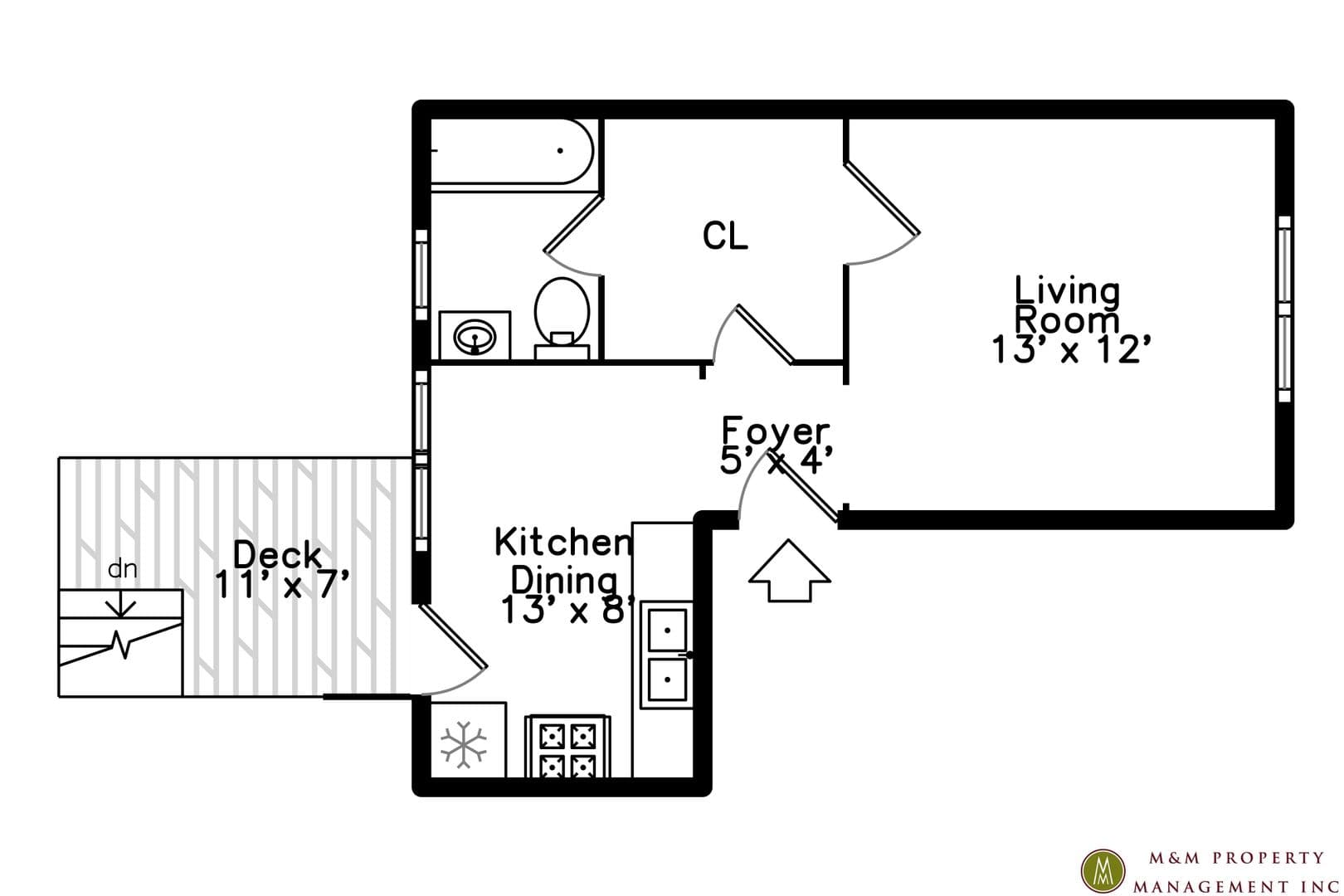 Oak Park Apartment: 645 Madison