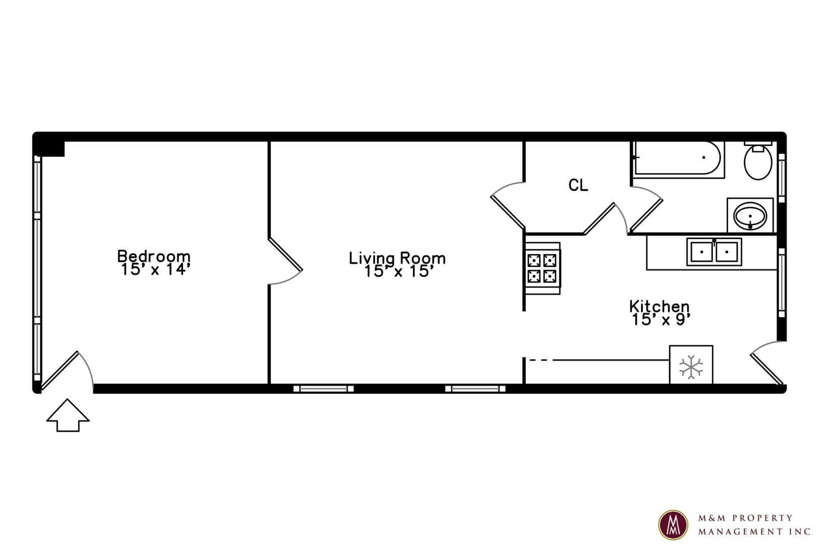 Oak Park Apartment: 817 S. Oak Park Ave.