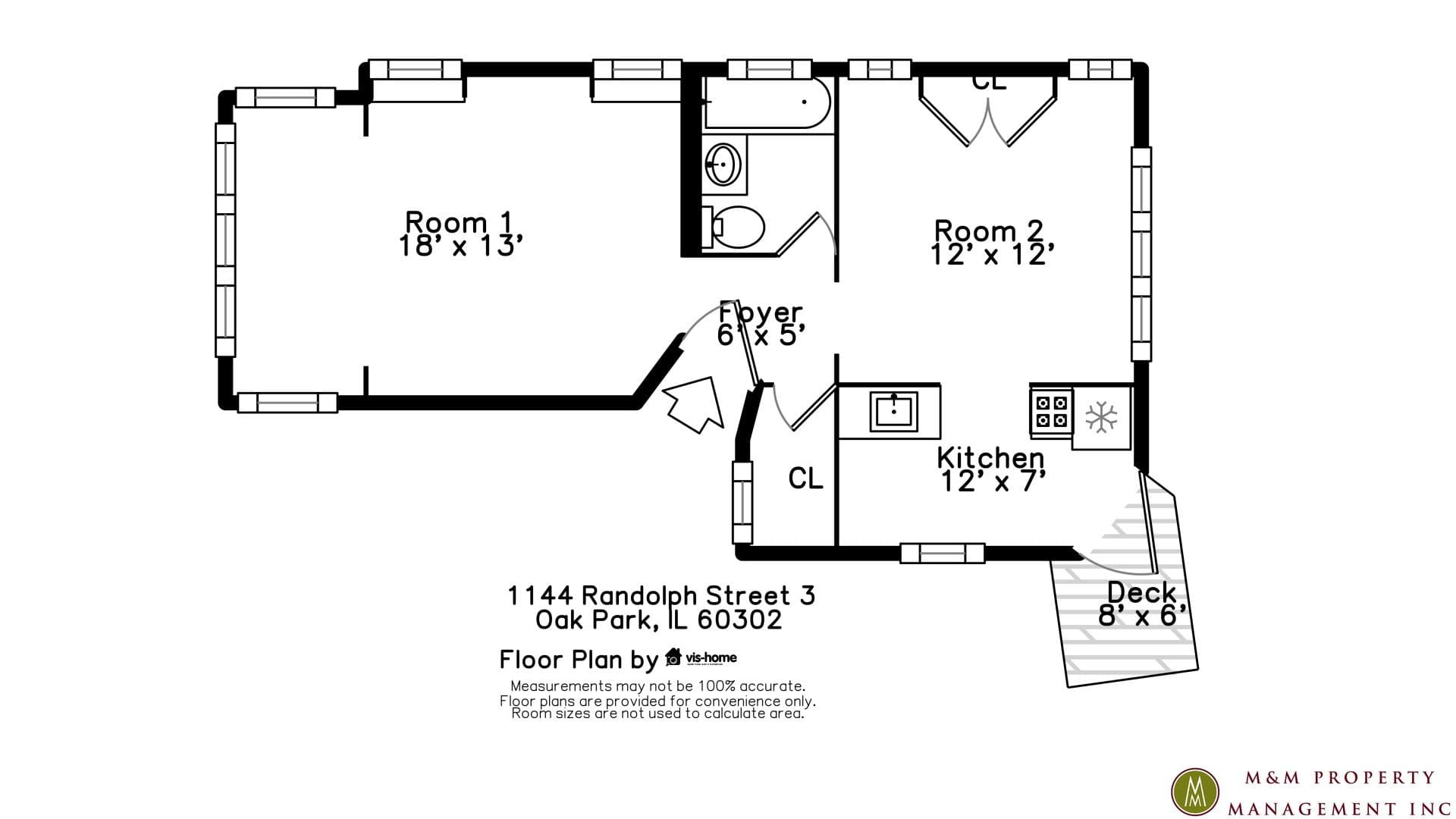 Oak Park Apartment: 255 S. Maple