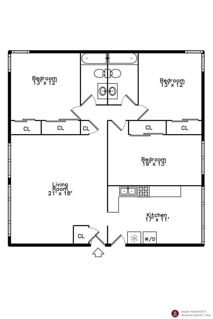 Oak Park Apartment: 432 Clinton