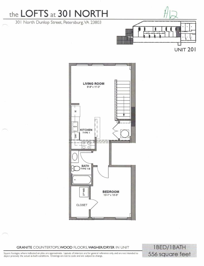 Petersburg Apartment: 301 N Dunlop Street
