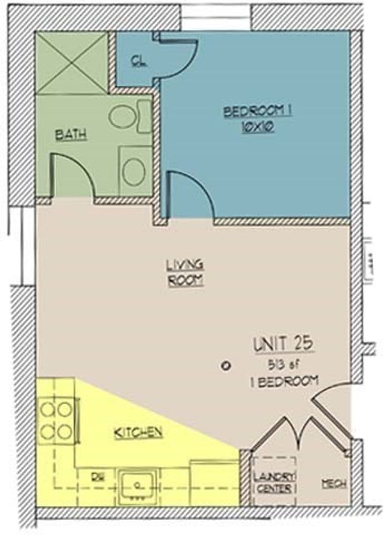 Petersburg Apartment: 230 N. Sycamore St