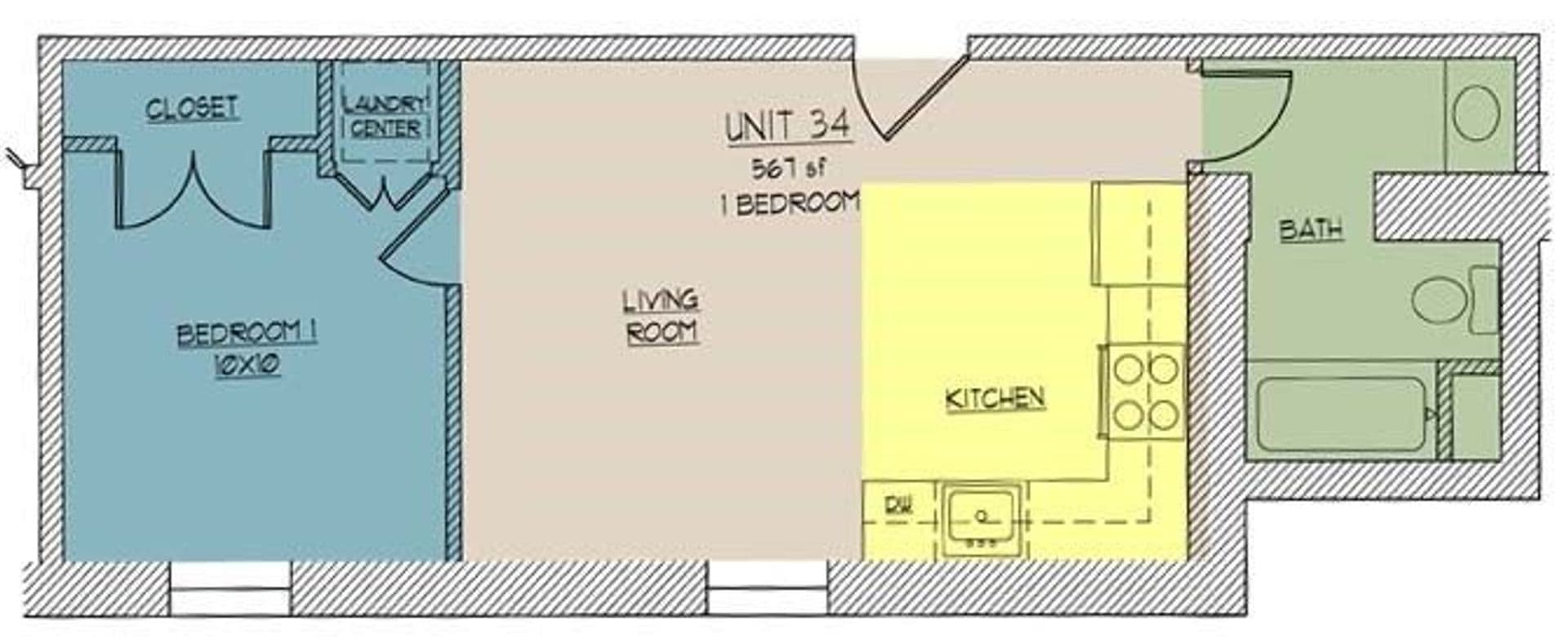 Petersburg Apartment: 230 N. Sycamore St