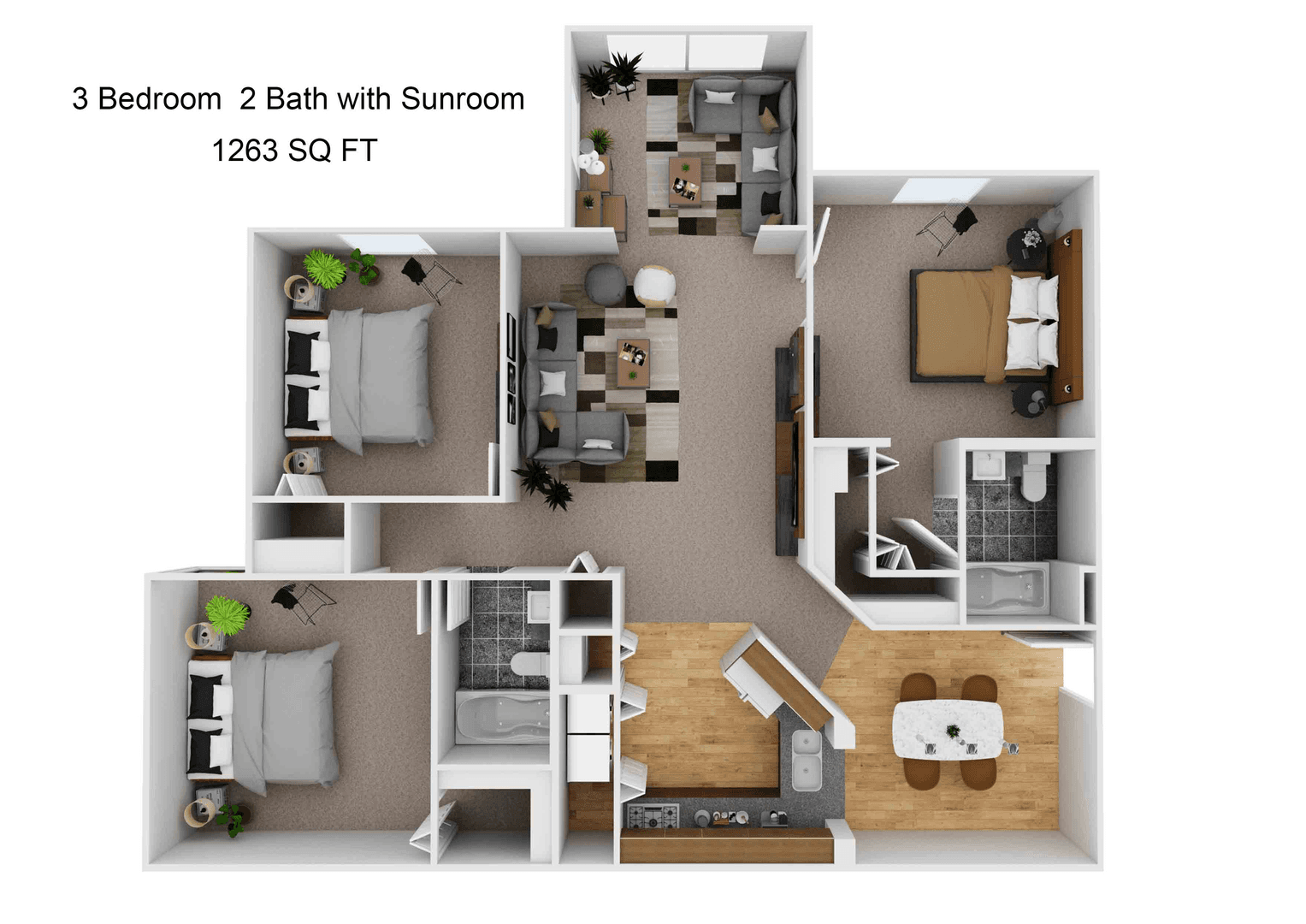 Plant City Apartment: 1001 Fairwinds Circle
