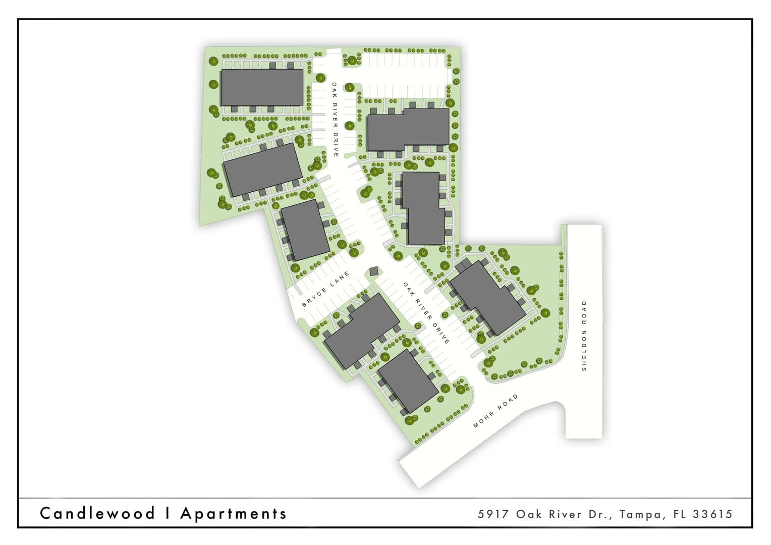 Tampa Apartment: 5917 Oak River Drive