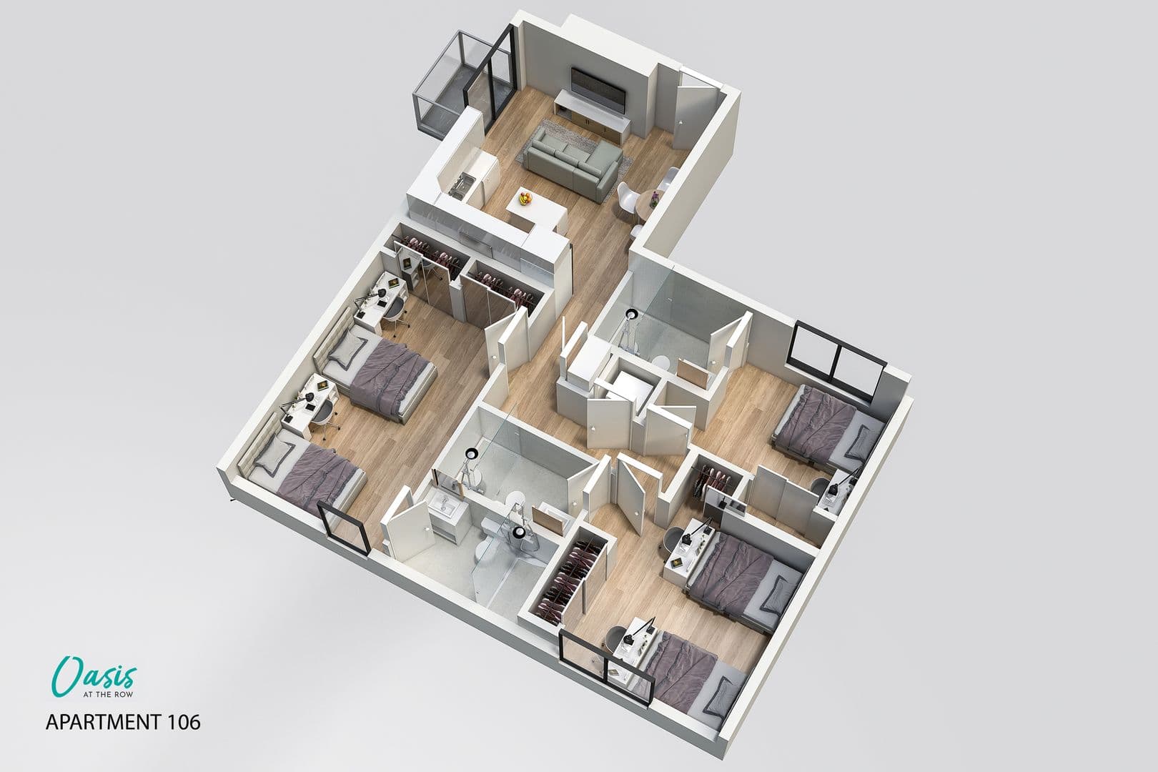 Los Angeles Apartment: 2714 Portland Street