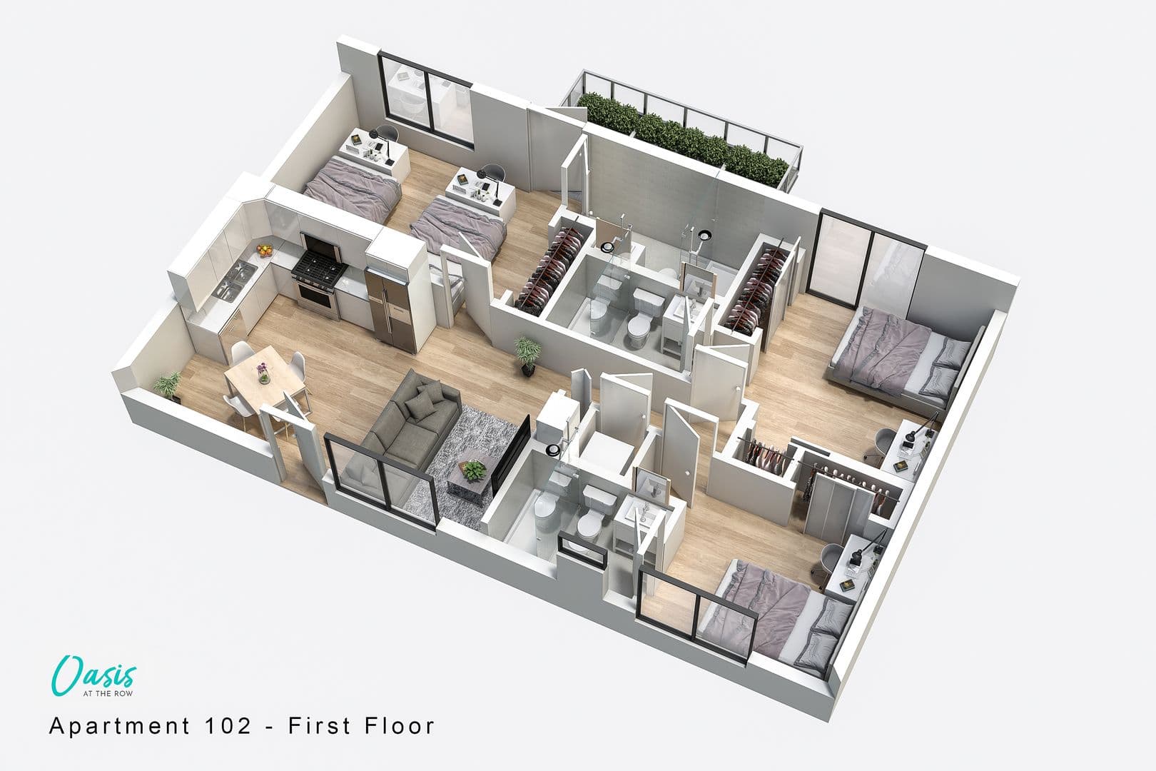 Los Angeles Apartment: 2714 Portland Street