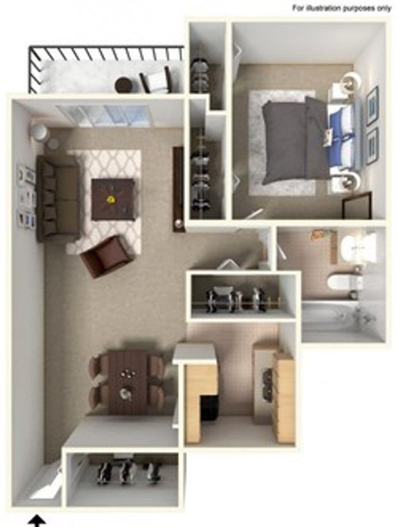 Richland Apartment: 1621 George Washington Way