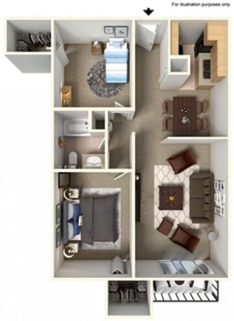 Richland Apartment: 1621 George Washington Way