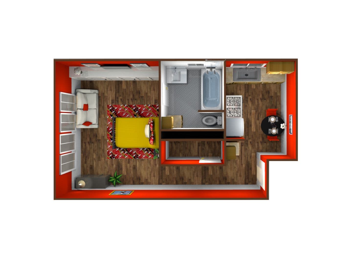 Bakersfield Apartment: 1906 18th Street