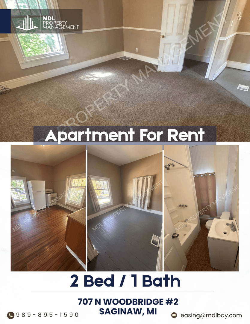 Saginaw Apartment: 707 N Woodbridge