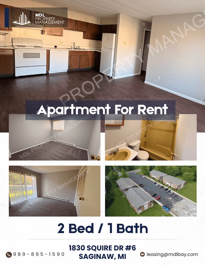 Saginaw Apartment: 1850 Squire Dr