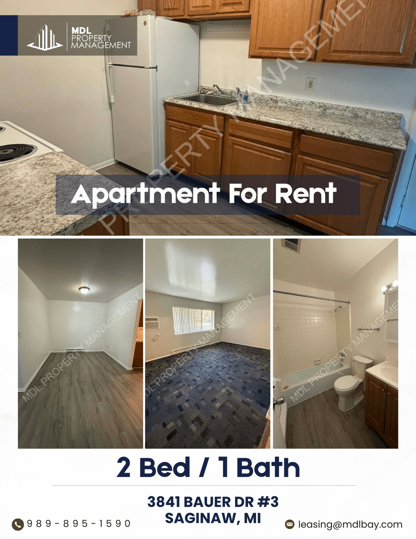 Saginaw Apartment: 3943 Bauer Drive