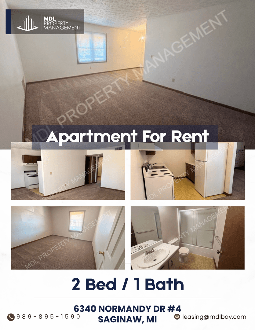 Saginaw Apartment: 6340 Normandy Dr