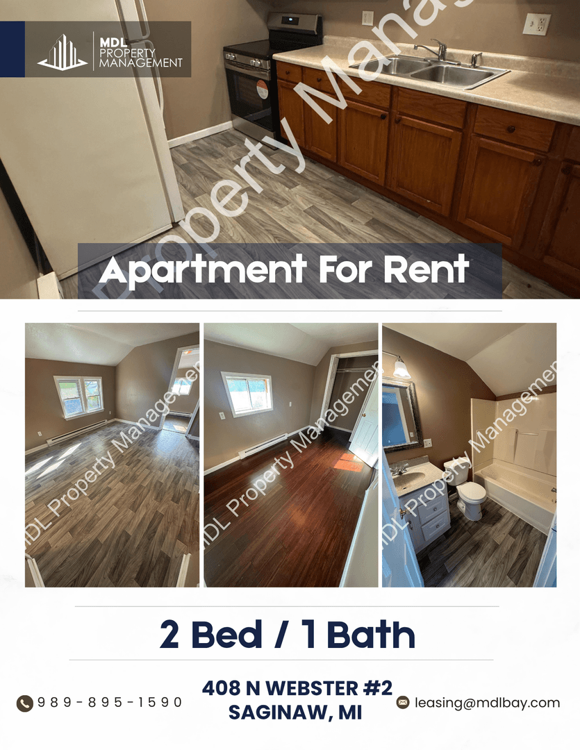 Saginaw Apartment: 408 N Webster