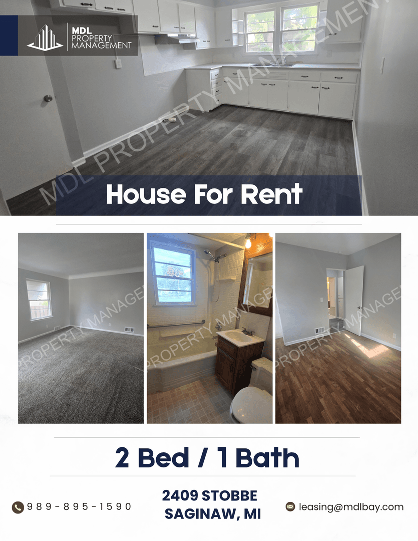 Saginaw Apartment: 2409 Stobbe Street