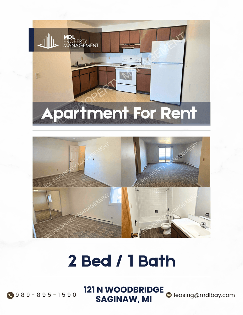 Saginaw Apartment: 121 N Woodbridge