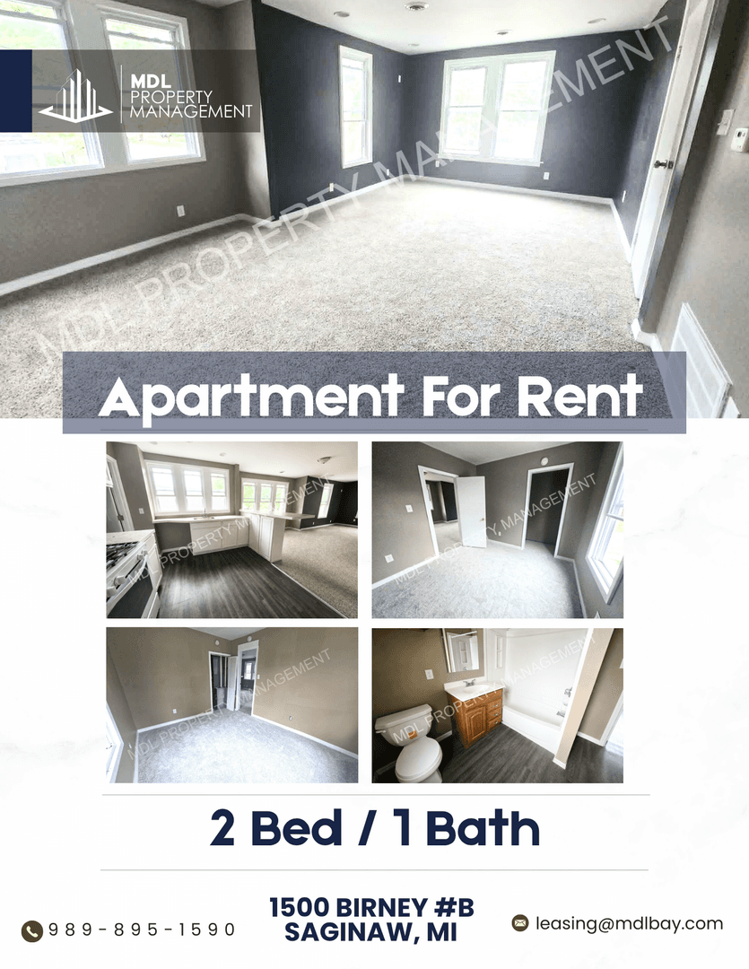 Saginaw Apartment: 1500 Birney Street