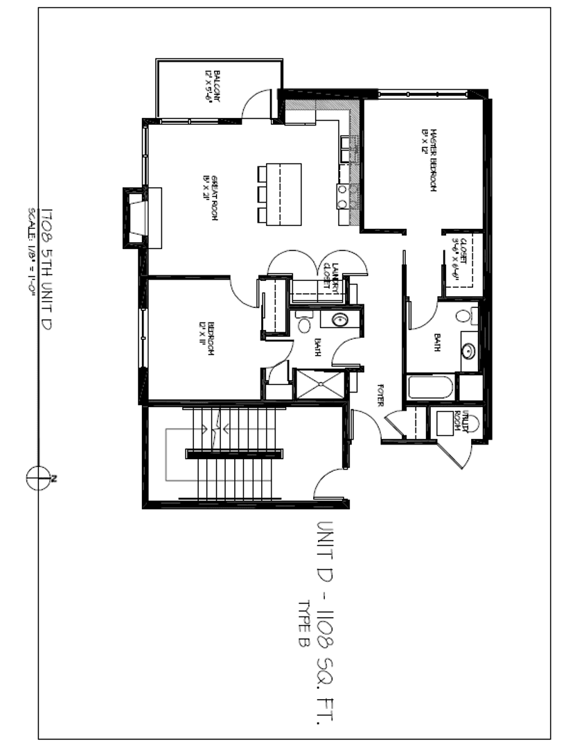 Coralville Apartment: 1708 5th St.