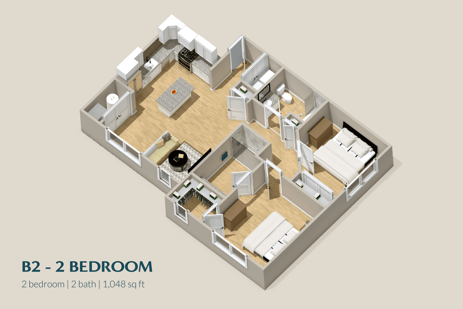 Hamilton Apartment: 1555 Klockner Road