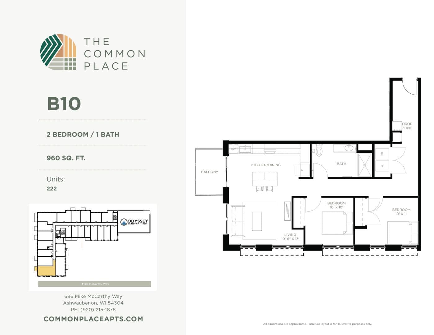 Ashwaubenon Apartment: 686 Mike McCarthy Way