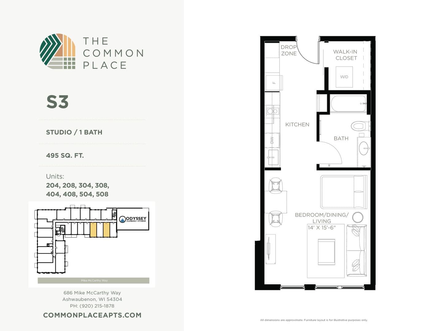 Ashwaubenon Apartment: 686 Mike McCarthy Way