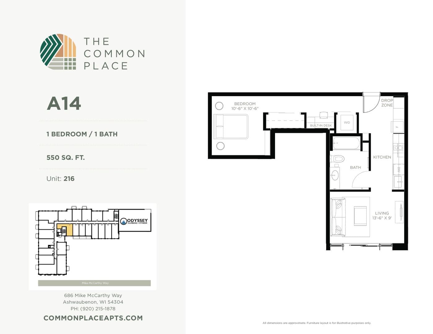 Ashwaubenon Apartment: 686 Mike McCarthy Way