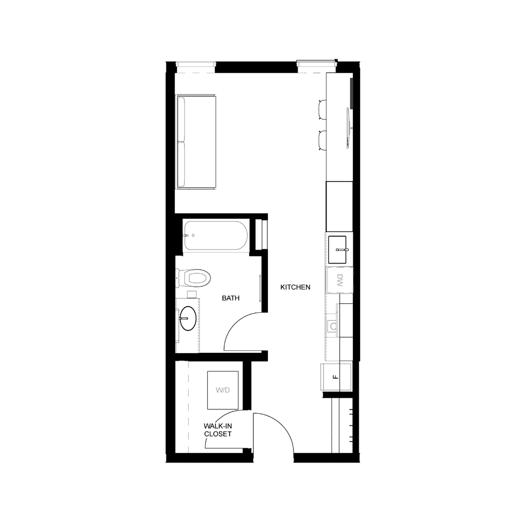 Eau Claire Apartment: 100 N Farwell Street
