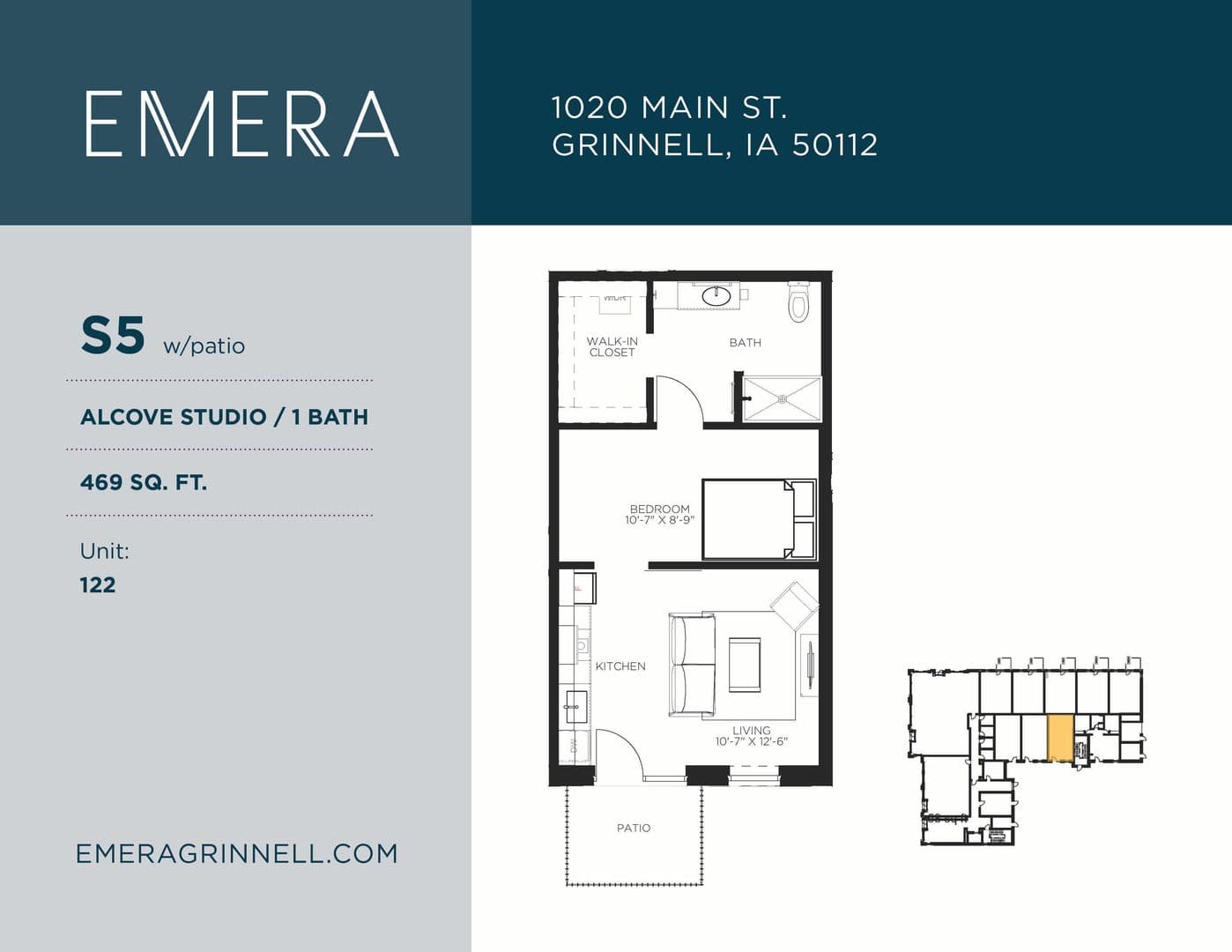 Grinnell Apartment: 1020 Main Street